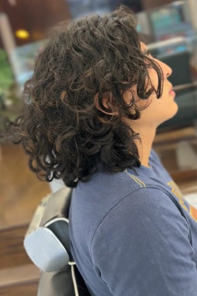 Wavy Samurai-Inspired Locks