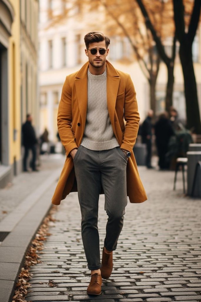 Vintage Corduroy and Flannel Fall Outfit for Men