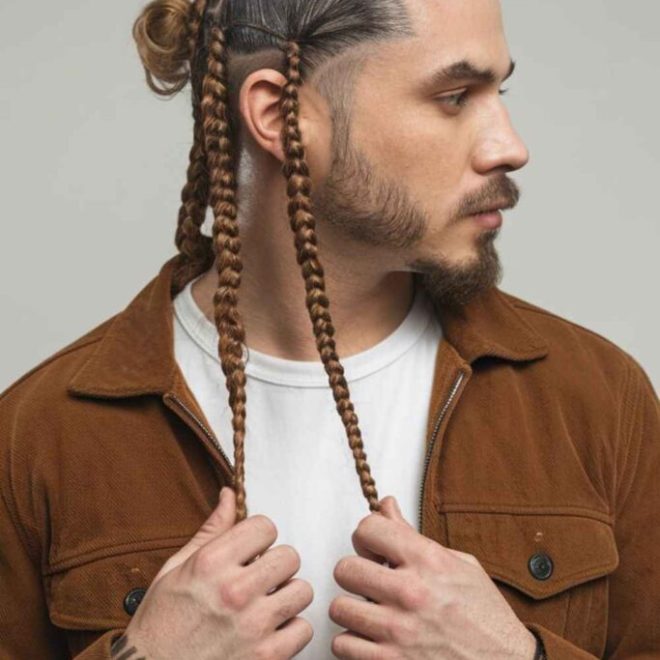 30 Stylish Braided Hairstyles Ideas for Modern Men