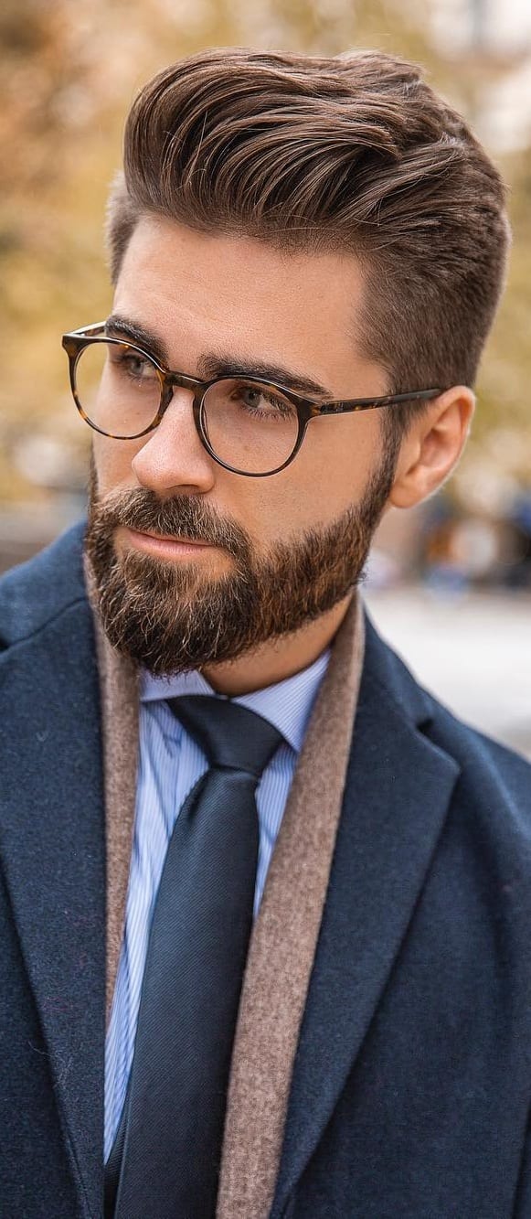 The Tapered Medium Beard: Clean and Polished