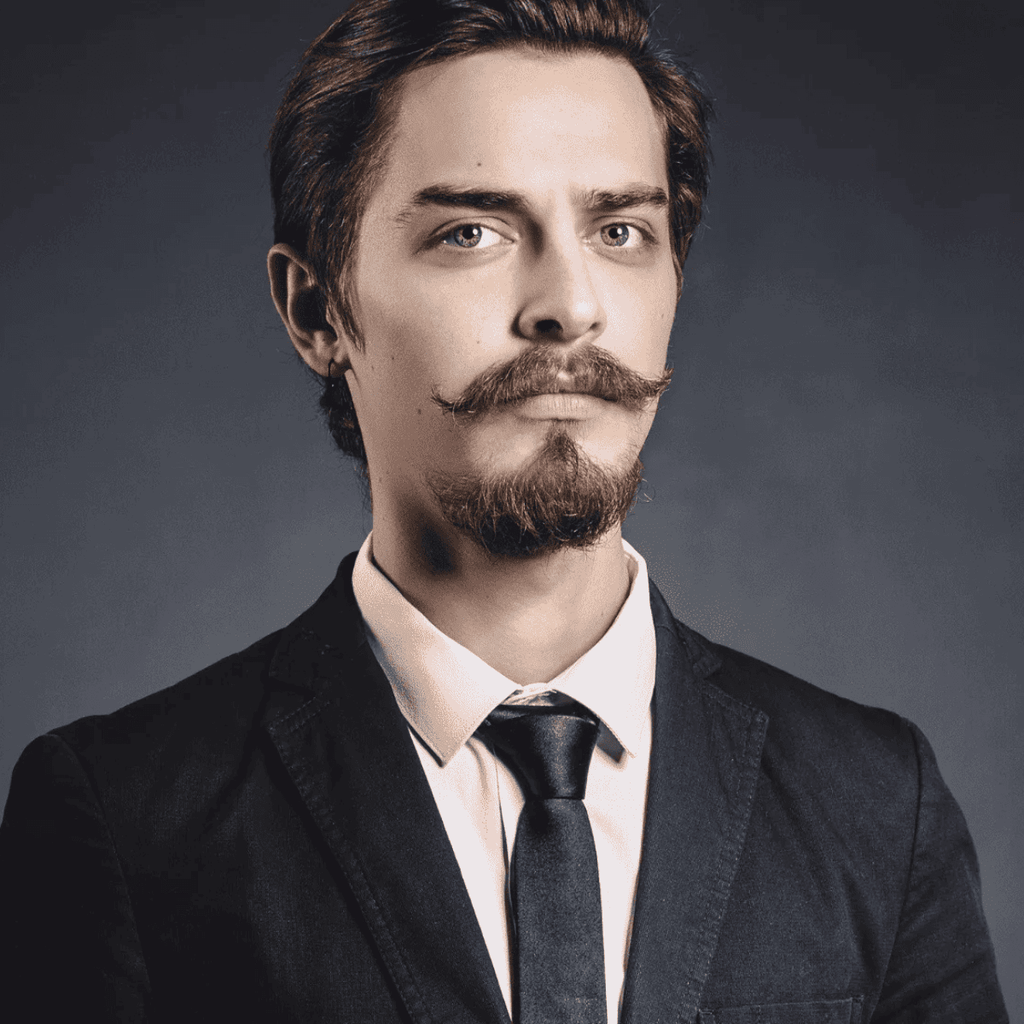 Buzz Cut with Anchor Beard
