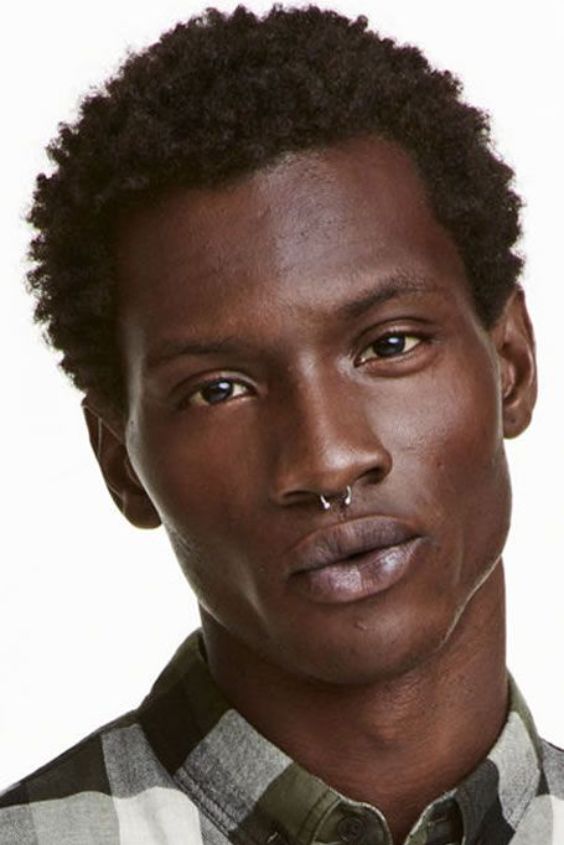 The Afro-Inspired Crop Hairstyle for Men