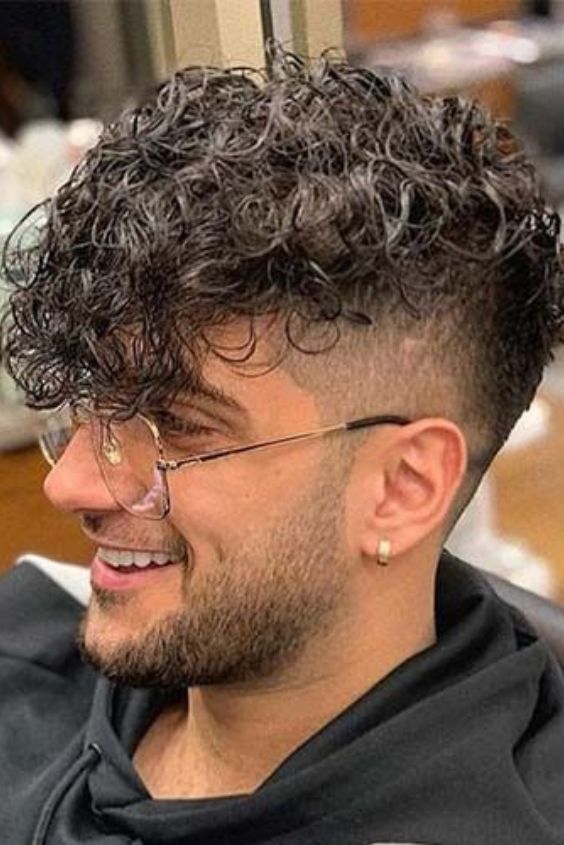 The Curly Undercut Hairstyle for Men