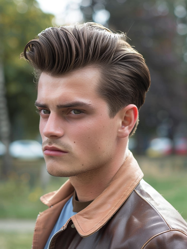 Retro Rockabilly Waves with a Modern Undercut