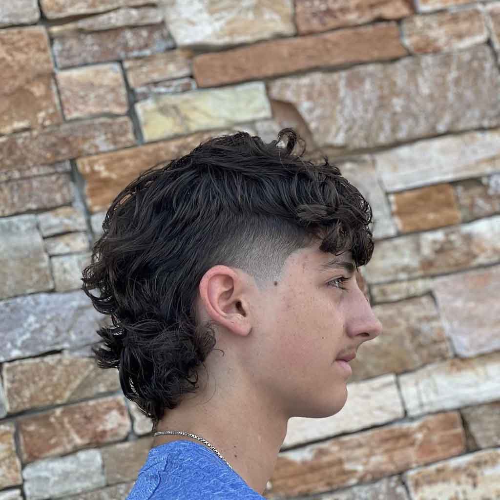 High-Fade Side Swept Undercut