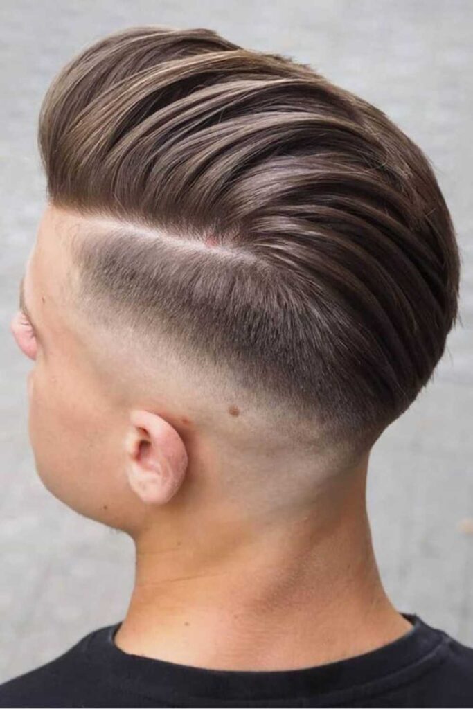 Vintage-Inspired Pompadour