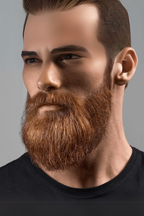 Viking-Inspired Beard